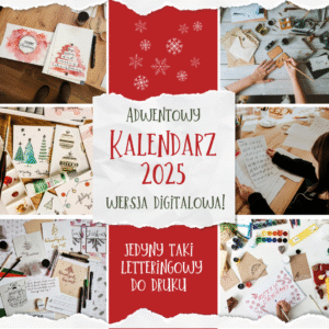 Kalendarz Adwentowy 2025 - wersja Digi'talowa - do druku!